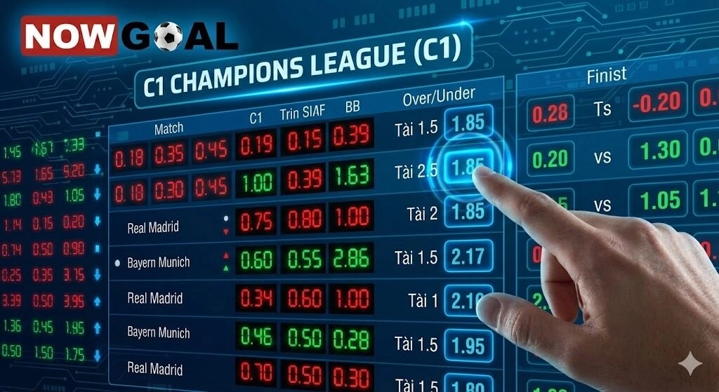 Kinh nghiệm soi kèo Cup C1 hôm nay hiệu quả